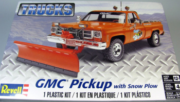 GMC Pickup w/ Snow Plow  (1:24) Plastic ModelKit MONOGRAM 7222 - Revell