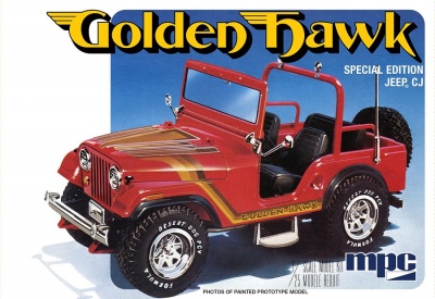 Golden Hawk Special Edition Jeep CJ 1/25 - MPC