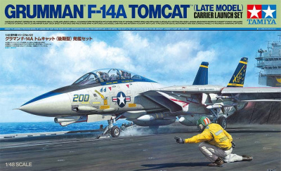 Grumman F-14A Tomcat (Late Model) Carrier Launch Set 1/48 - Tamiya