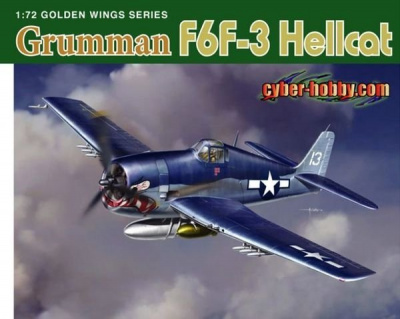 Grumman F6F-3 Hellcat (Golden Wings Series) 1/72 - Dragon