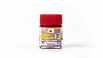 Mr. Color GX Clear Rouge - transparentní ruměná 18ml - Gunze