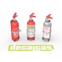 Hand fire extinguisher - Type01 1/24 - Decalcas