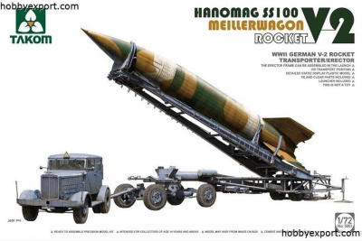 Hanomag SS100 Meillerwagon V2 Rocket 1:72 - Tacom