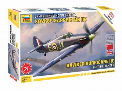 Hawker Hurricane Mk II C (1:72) - Zvezda