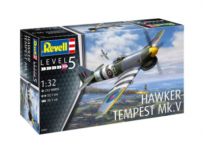 Hawker Tempest V 1:32 Revell Model Kit 