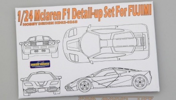 Mclaren F1 Detail-up Set For Fujimi - Hobby Design