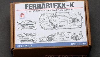 Ferrari FXX-K Detail-UP Set For T 24343 - Hobby Design