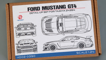 Ford Mustang GT4 For Tamiya (24354)（PE+Resin+Metal parts 1/24 - Hobby Design