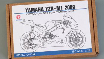 Yamaha YZR-M1 2009 Detail-up Set For Tamiya 14117 1/12 - Hobby Design