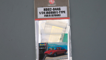 Jaguar E-TYPE For R (07668) 1/24 - Hobby Design