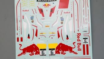 Audi R8 Red Bull Decal For NuNu (PN24004) 1/24 - Hobby Design