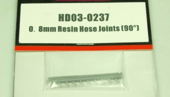 Resin Hose Joints (90°) 0.8mm - Hobby Design