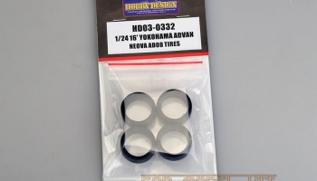 16' Yokohama Advan Neova AD08 Tires - Hobby Design