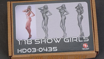 SLEVA 20% DISCOUNT - Show Girls 1/18 - Hobby Design