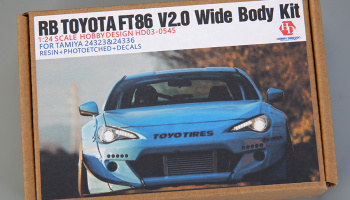 RB Toyota FT86 V2.0 Wide Body Kit Detail Up - Hobby Design