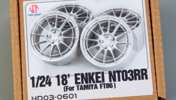 18' Enkei NT03RR Wheels 1/24 - Hobby Design