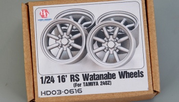 16' Rs_Watanabe Wheels For Tamiya 240Z 1/24 - Hobby Design