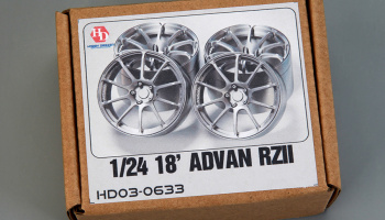 18' Advan RZII Wheels 1/24 - Hobby Design