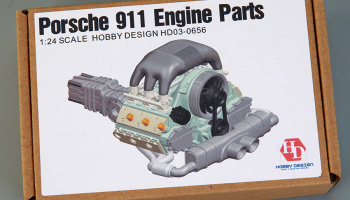 Porsche 911 Engine Parts Detail Set 1/24 - Hobby Design