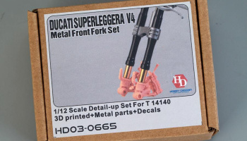 Ducati Superleggera V4 Metal Front Fork Set 1/12 - Hobby Design
