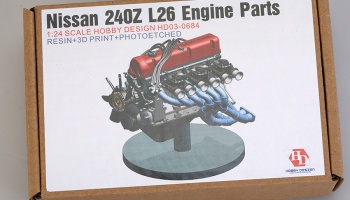 Nissan 240Z L26 Engine Parts 1/24 - Hobby Design
