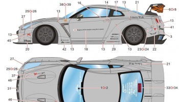 LB R35 Combat Style For HD03-0314 1/18 - Hobby Design