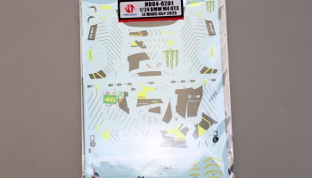 BMW M4 GT3 LE MANS 46# 2025 Decals 1/24 - Hobby Design