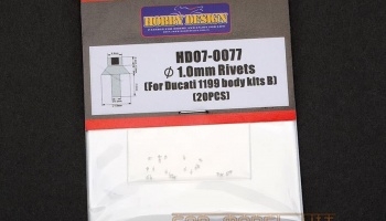 1.0mm Rivets (For Ducati 1199 body kits B) - Hobby Design