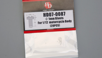 1mm Rivets For 1/12  motorcycle Body - Hobby Design