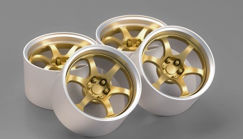 17' ADVAN RG-D2 Wheels 1/24 - Hobby Design