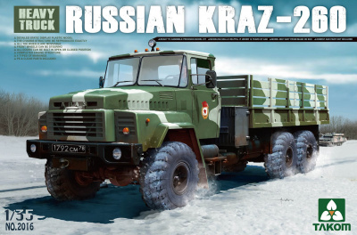 Heavy Truck Russian KRAZ-260 1/35 - Takom