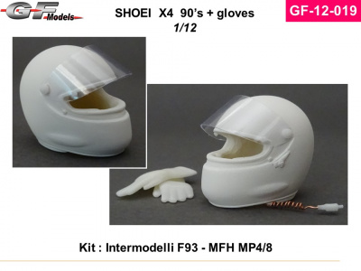 Helmet Shoei X4 90´s - GF Models