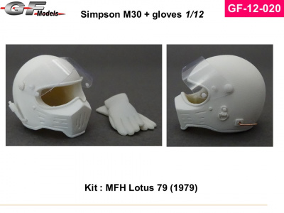 Helmet Simpson M30 Lotus 79 - GF Models