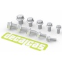 Hexagon flange bolts 1.5 - 2.5 mm - Decalcas