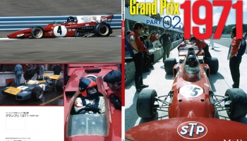 SLEVA 135,-Kč, 15% Discount - Racing Pictorial Series by HIRO No.46 : Grand Prix 1971 PART-02