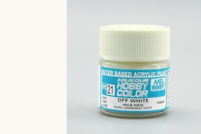 Hobby Color H 021 - Off White Gloss 10ml  - Gunze