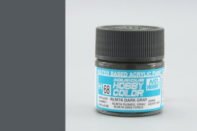 Hobby Color H 068 - RLM74 Dark Gray - Gunze