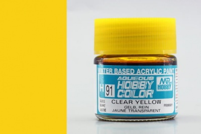 Hobby Color H 091 - Clear Yellow  - Gunze