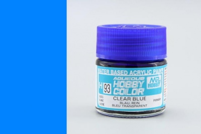 Hobby Color H 093 - Clear Blue 10ml - Gunze