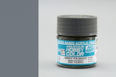 Hobby Color H 317 - FS36231 Gray - Gunze