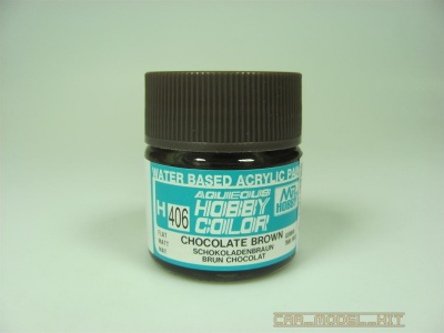 Hobby Color H 406 - Chocolate Brown - Čokoládově hnědá - Gunze