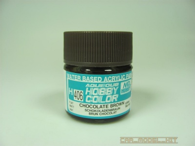 Hobby Color H 406 - Chocolate Brown - Čokoládově hnědá - Gunze