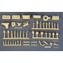 Honda B16B Engine Parts Detail Set 1/24 - Hobby Design