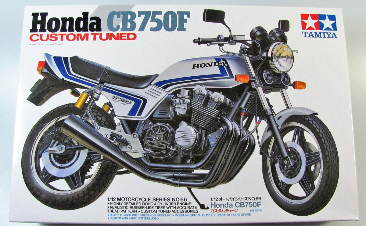 Tamiya 14066 1/12 Scale Model Kit Honda CB750F Superbike CB750 Four Custom Tuned 