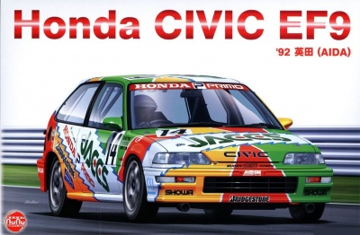 Honda Civic EF9 '92 JTC (AIDA) 1/24 - NuNu Models