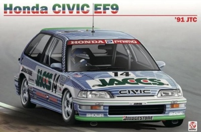 Honda Civic EF9 Gr.A 1991 JTC InterTEC 1/24 - Beemax