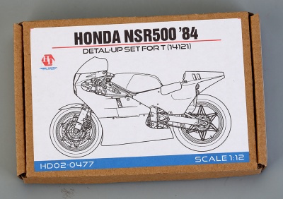 Honda NSR500 '84 Detail-UP Set For T (14121) 1/12 - Hobby Design