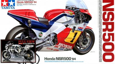 Honda NSR500 84 Full View (1:12) Model Kit - Tamiya