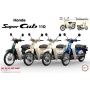 Honda Super Cub 110 (Classical White) - Fujimi