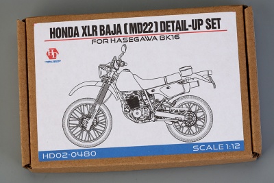 Honda XLR BAJA(MD22)(1991) Detail-UP Set For Hasegawa BK16 1/12 - Hobby Design
